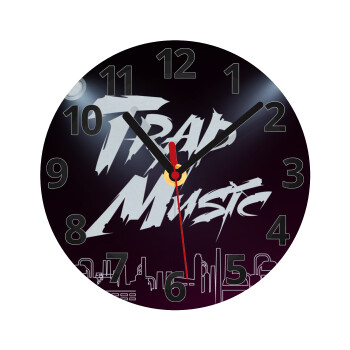 Trap music, Ρολόι τοίχου γυάλινο (20cm)
