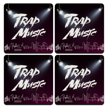Trap music, ΣΕΤ 4 Σουβέρ ξύλινα τετράγωνα