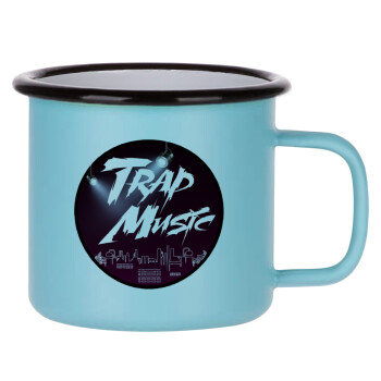 Trap music, Κούπα Μεταλλική εμαγιέ ΜΑΤ σιέλ 360ml