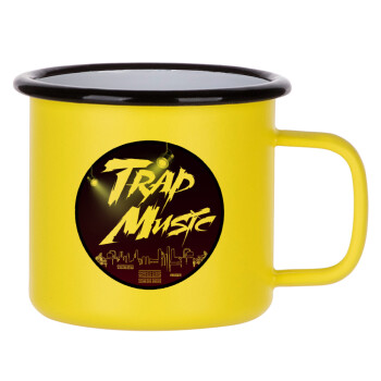 Trap music, Κούπα Μεταλλική εμαγιέ ΜΑΤ Κίτρινη 360ml