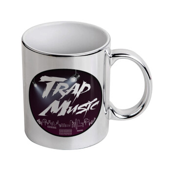 Trap music, Κούπα κεραμική, ασημένια καθρέπτης, 330ml