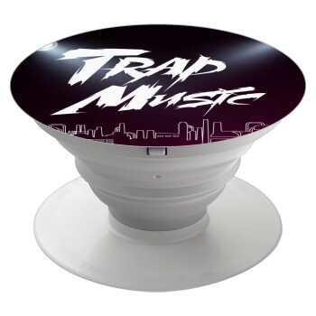 Trap music, Phone Holders Stand  White Hand-held Mobile Phone Holder