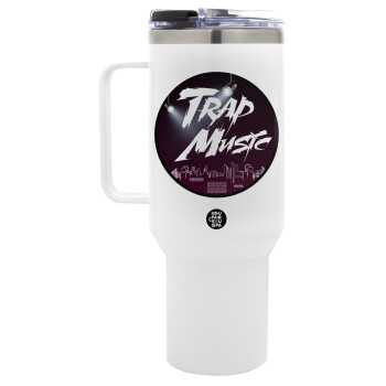 Trap music, Mega Tumbler με καπάκι, διπλού τοιχώματος (θερμό) 1,2L