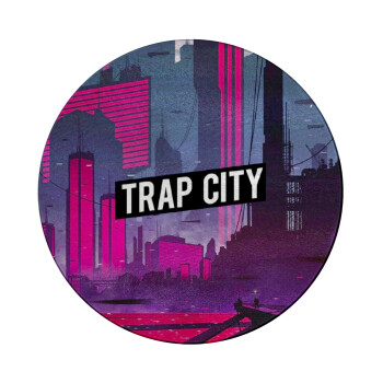 Trap city, Επιφάνεια κοπής γυάλινη στρογγυλή (30cm)