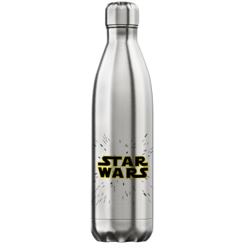 Star Wars, Μεταλλικό παγούρι θερμός Inox (Stainless steel), διπλού τοιχώματος, 750ml