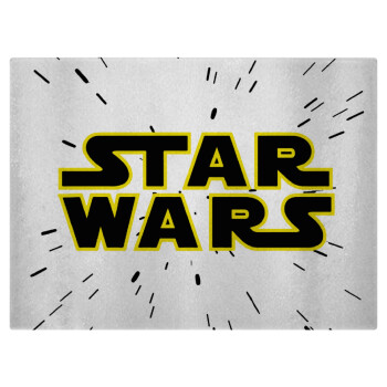 Star Wars, Επιφάνεια κοπής γυάλινη (38x28cm)