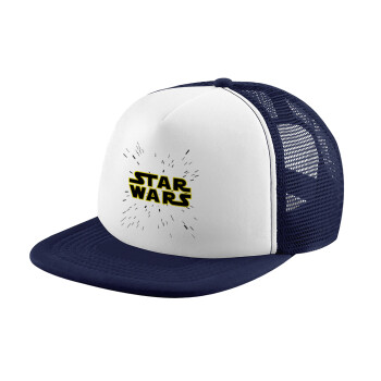 Star Wars, Καπέλο παιδικό Soft Trucker με Δίχτυ Dark Blue/White 