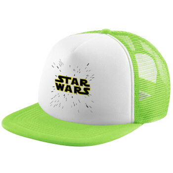 Star Wars, Καπέλο Soft Trucker με Δίχτυ Πράσινο/Λευκό