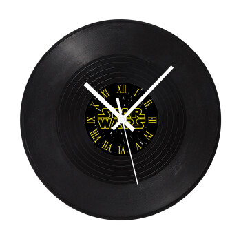 Star Wars, Ρολόι τοίχου Βινύλιο (30cm)