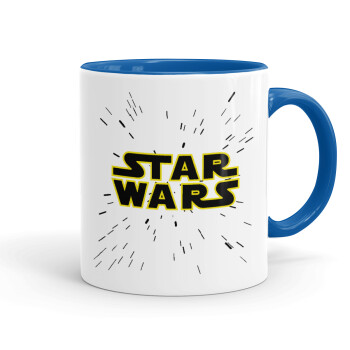 Star Wars, Κούπα χρωματιστή μπλε, κεραμική, 330ml