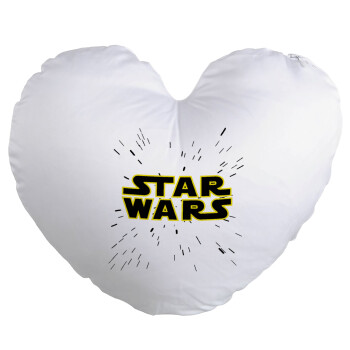 Star Wars, Μαξιλάρι καναπέ καρδιά 40x40cm περιέχεται το  γέμισμα