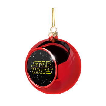 Star Wars, Christmas tree ball Red 8cm