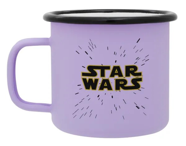 Star Wars — Κούπα Μεταλλική εμαγιέ ΜΑΤ Light Pastel Purple 360ml