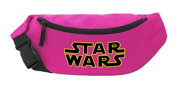 Star Wars — Unisex waist bag (banana) in PINK color with 2 pockets