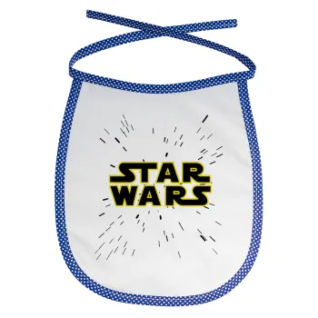 Star Wars, Σαλιάρα μωρού αλέκιαστη με κορδόνι Μπλε