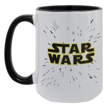 Star Wars, Κούπα Mega 15oz, κεραμική Μαύρη, 450ml