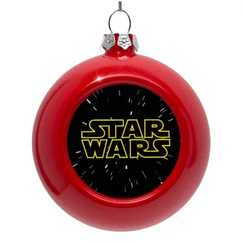 Star Wars, Red Christmas tree ornament bauble 8cm