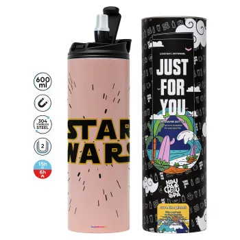 Star Wars, Tumbler stainless steel PINK 600ml
