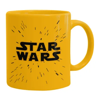 Star Wars, Κούπα, κεραμική κίτρινη, 330ml