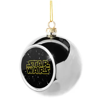 Star Wars, Silver 8cm Christmas tree ball ornament