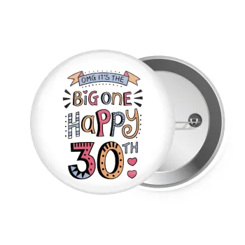 Big one Happy 30th, Κονκάρδα παραμάνα 7.5cm