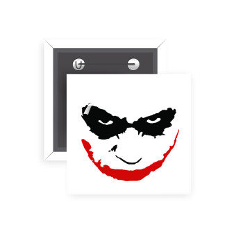 The joker smile, Κονκάρδα παραμάνα τετράγωνη 5x5cm