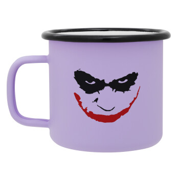 The joker smile, Κούπα Μεταλλική εμαγιέ ΜΑΤ Light Pastel Purple 360ml
