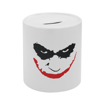 The joker smile, Κουμπαράς πορσελάνης με τάπα