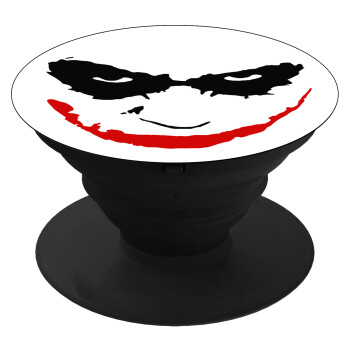 The joker smile, Phone Holders Stand  Black Hand-held Mobile Phone Holder