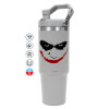 GREY color, 890ml (30oz) stainless Steel Tumbler with Handle
