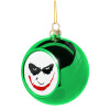 Green Christmas tree ornament ball 8cm