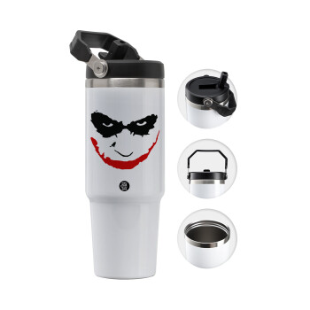 The joker smile, Θερμός Ανοξείδωτο 30oz με χερούλι