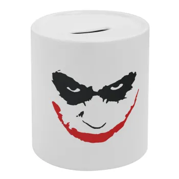 The joker smile, Κουμπαράς πορσελάνης με τάπα