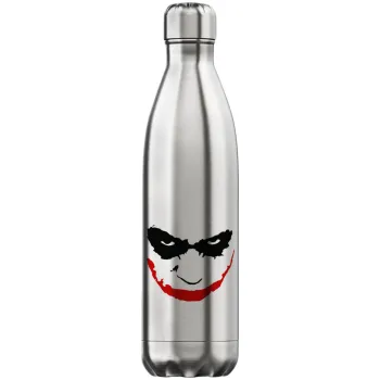 The joker smile, Inox (Stainless steel) hot metal mug, double wall, 750ml