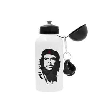 Che Guevara, Metal water bottle, White, aluminum 500ml