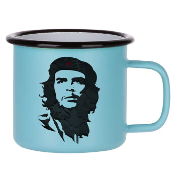 Che Guevara, Κούπα Μεταλλική εμαγιέ ΜΑΤ σιέλ 360ml