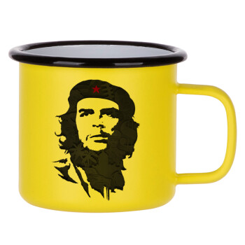 Che Guevara, Κούπα Μεταλλική εμαγιέ ΜΑΤ Κίτρινη 360ml