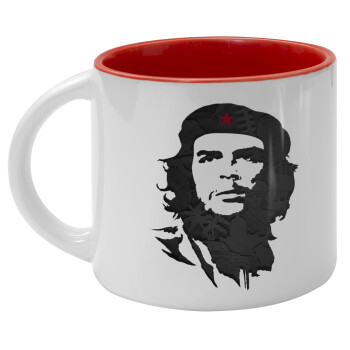 Che Guevara, Κούπα κεραμική 400ml Λευκή/Κόκκινη