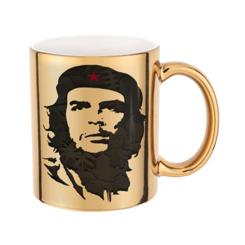 Che Guevara, Mug ceramic, gold mirror, 330ml