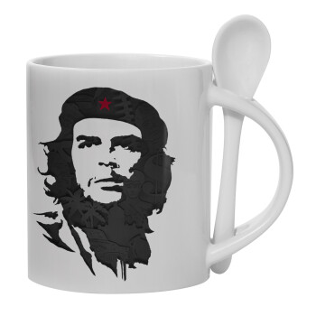 Che Guevara, Κούπα, κεραμική με κουταλάκι, 330ml (1 τεμάχιο)