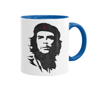 Che Guevara, Mug colored blue, ceramic, 330ml
