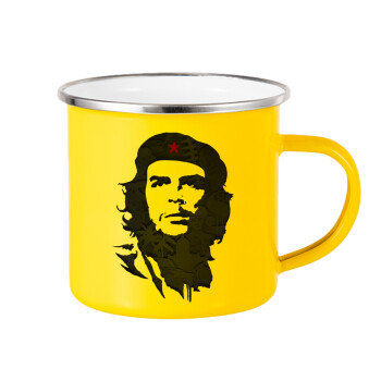 Che Guevara, Κούπα Μεταλλική εμαγιέ Κίτρινη 360ml