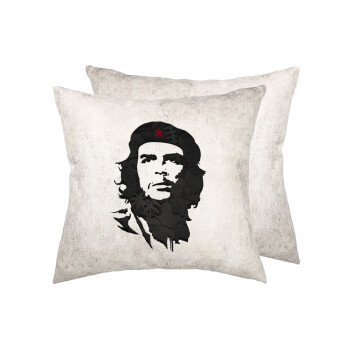 Che Guevara, Μαξιλάρι καναπέ Δερματίνη Γκρι 40x40cm με γέμισμα