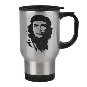 Che Guevara, Κούπα ταξιδιού ανοξείδωτη με καπάκι, διπλού τοιχώματος (θερμό) 450ml