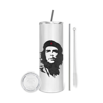 Che Guevara, Tumbler stainless steel 600ml, with metal straw & cleaning brush