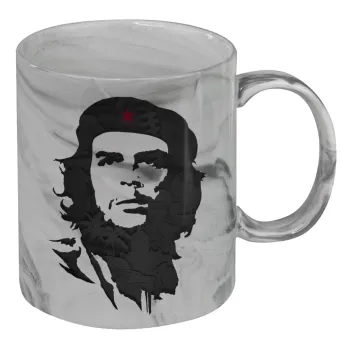 Che Guevara, Κούπα κεραμική, marble style (μάρμαρο), 330ml