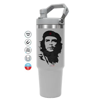 Che Guevara, GREY Travel Tumbler with Handle 890ml