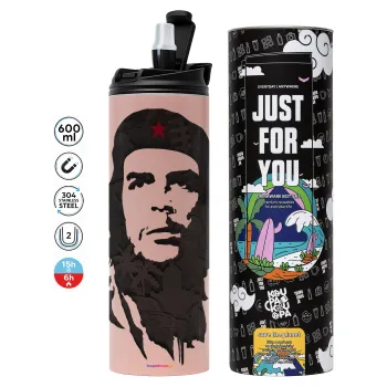 Che Guevara, Tumbler stainless steel PINK 600ml