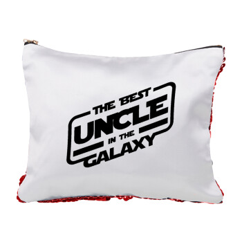 The Best UNCLE in the Galaxy, Τσαντάκι νεσεσέρ με πούλιες (Sequin) Κόκκινο