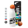 Bascetball Metal mug thermos, double wall, 550ml